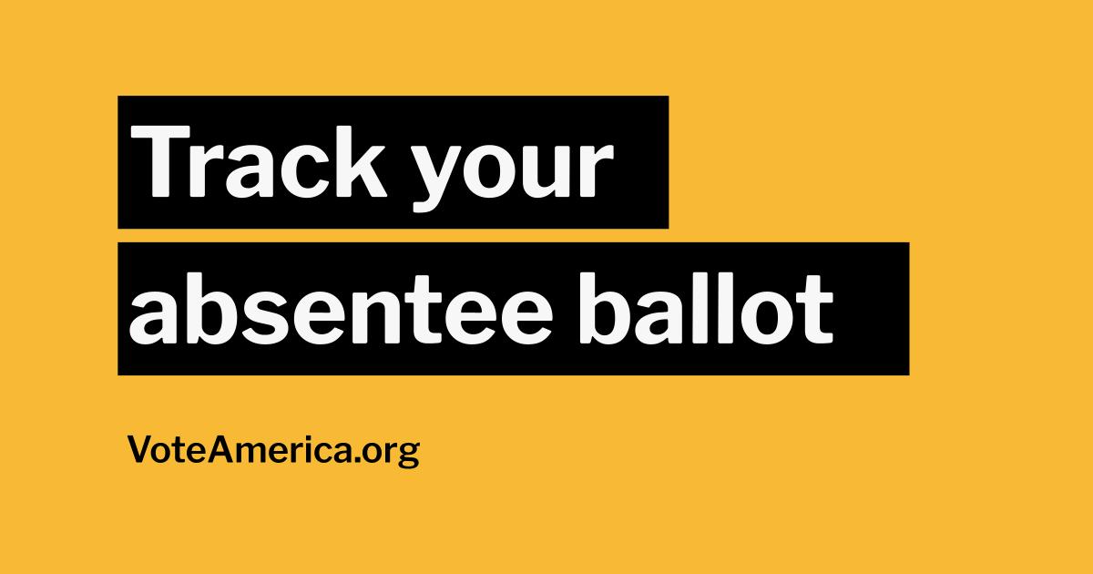 Absentee and Mail Ballot Tracker - VoteAmerica